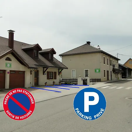 アパート 295 Montagnes Du Jura Avec Et Sauna Classe 3 Etoiles Foncine-le-Haut